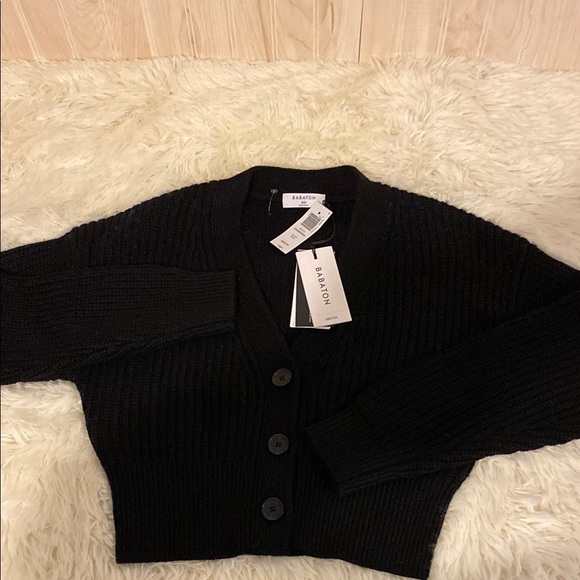 Aritzia (Black) Canberra Menino Wool Sweater - Picture 6 of 9